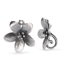 Trollbeads - Wind flower earrings