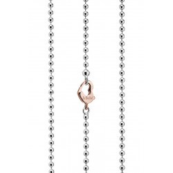 Lebebé - Die Halsketten, versilbert rosa Ringkette
