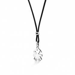 LeBebé - The puppies, white gold baby pendant