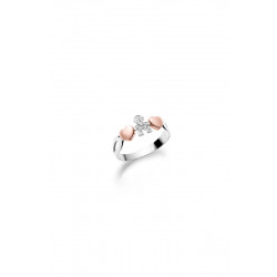 LeBebé - Le Ghirlande, ring in white gold, pink and...