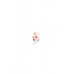 레베베 - 조개, 단 하나 귀걸이 분홍색 금 및 다이아몬드