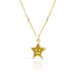 LeBebé - Fortuna, star yellow gold necklace