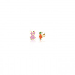 LeBebé - Fortuna, earrings in yellow gold rabbit and...