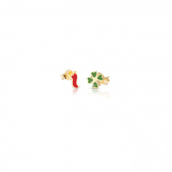 LeBebé - Fortuna, earrings in four-leaf clover...
