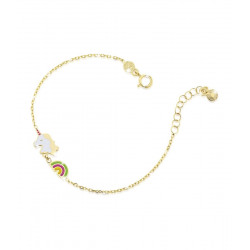 LeBebé - Toys, rainbow yellow gold bracelet and unicorn