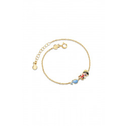 Lebebé - Fiabe, bracelet en or jaune Pinocchio