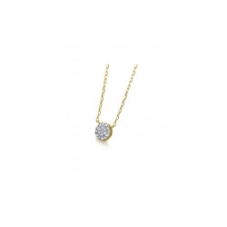 Necklace in 18K Gold and Diamonds