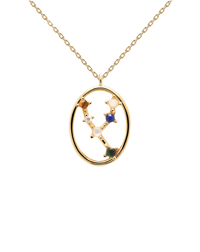 PDPaola - Zodiac Constellation, Necklace \"Toro\"