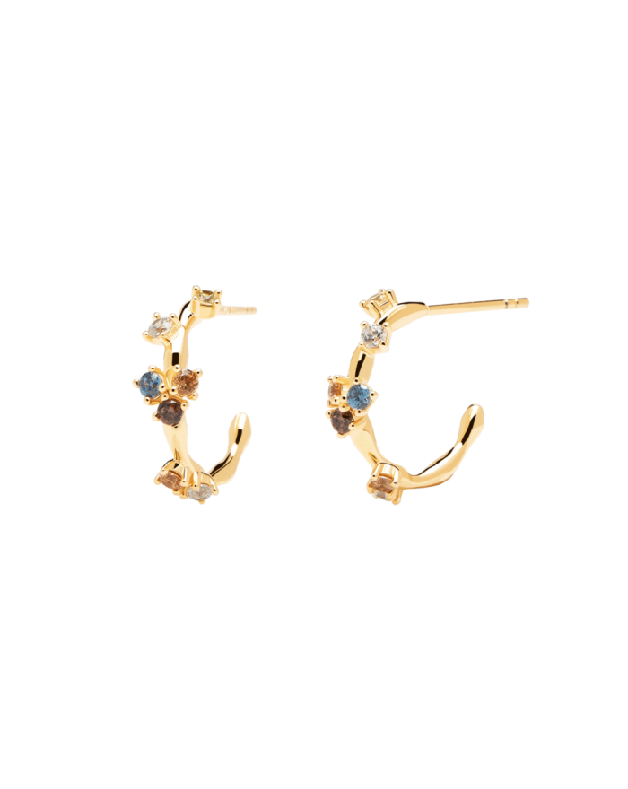 PDPaola - Gold earrings, Five