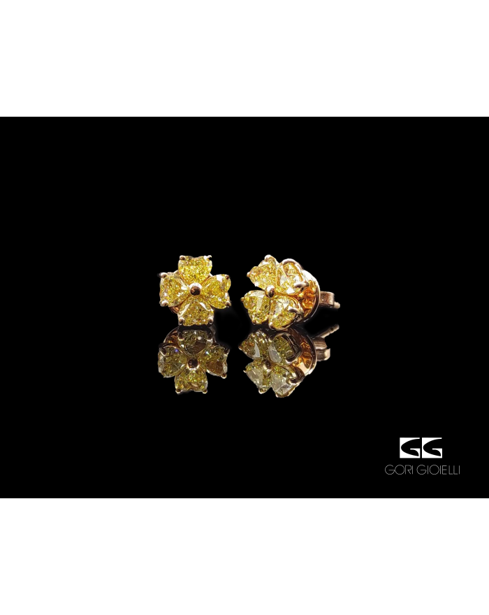 Crivelli, Precious flower earrings