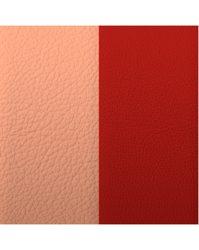 Les Georgettes - Leather insert Sugar Yarn / Red Acid