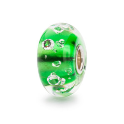 Trollbeads - Perles de diamant vert