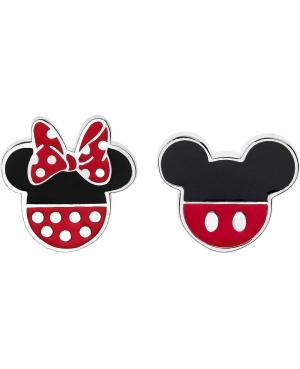 Disney - Minnie and Mickey Mouse earrings, enamel