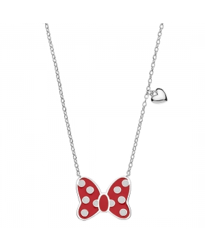 Disney - Minnie enamel bow necklace