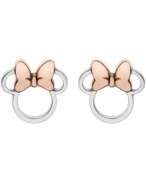 Boucles d'oreilles Minnie rose