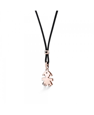 LeBebé - The puppies, rose gold baby pendant