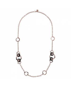 Halskette mit Martellati Elements und schwarzem Onyx