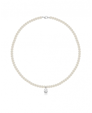 LeBebé - Le perle da 4,5-5mm collana con bimba