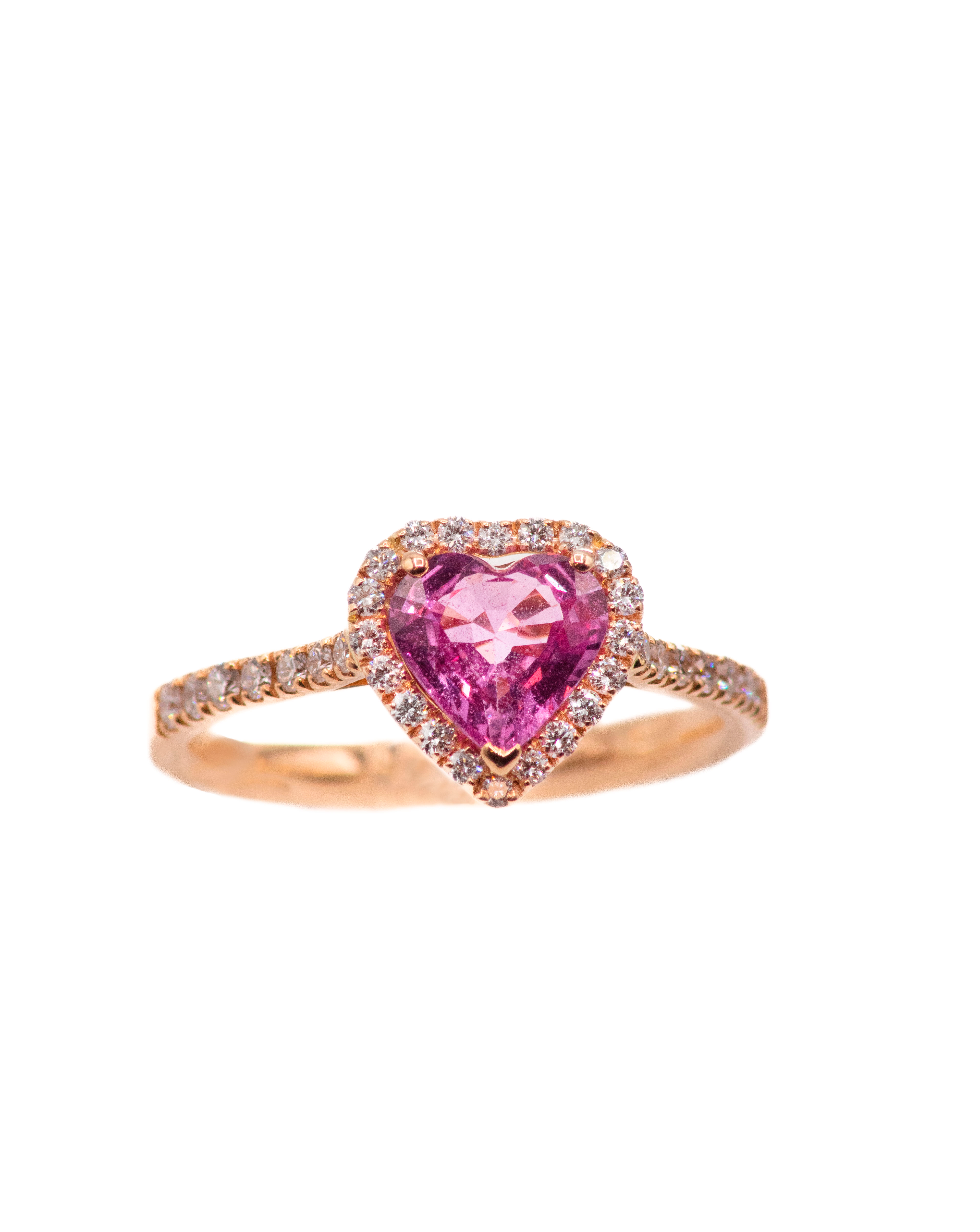 Pink Sapphire Ring 